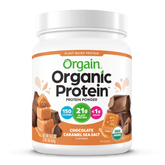Organic Protein™ Plant Based Protein Powder - Chocolate Caramel Sea Salt