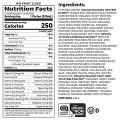 Organic Nutrition Shake - Creamy Chocolate Fudge
