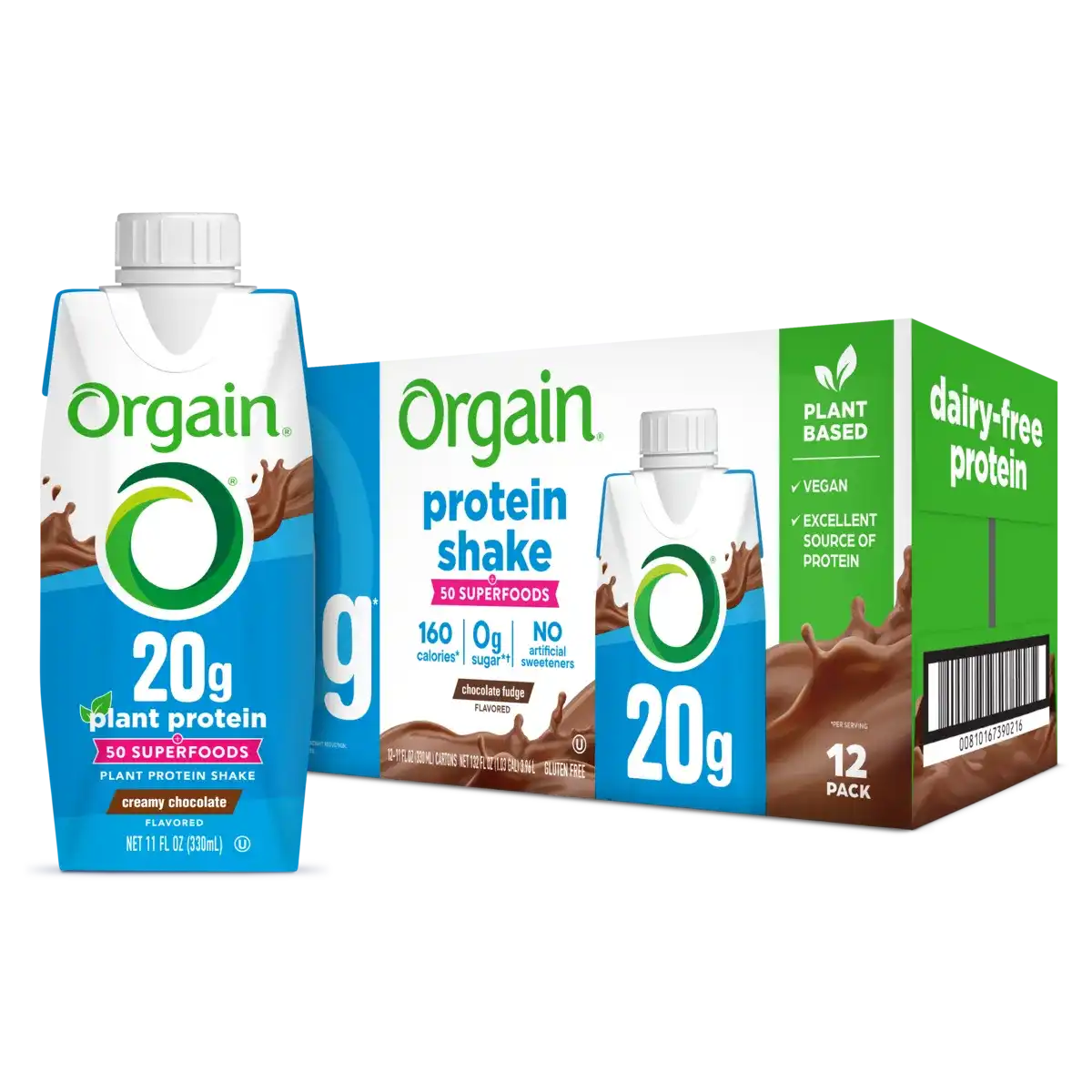 20g Plant Protein + 50 Superfoods Shakes