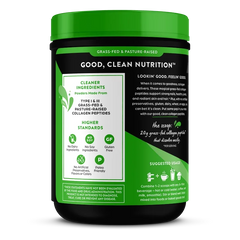 Grass Fed Pasture Raised Collagen Peptides - Unflavored