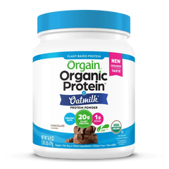 Organic Protein™ + Oatmilk Plant Based Protein Powder - Chocolate