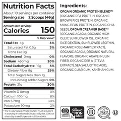 Organic Protein™ Plant Based Protein Powder - Fruity Cereal
