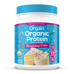 Organic Protein™ Plant Based Protein Powder - Birthday Cake