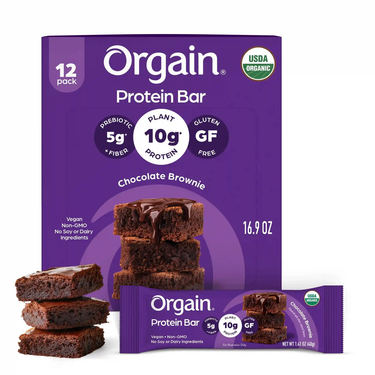 Organic Protein Bar - Chocolate Brownie