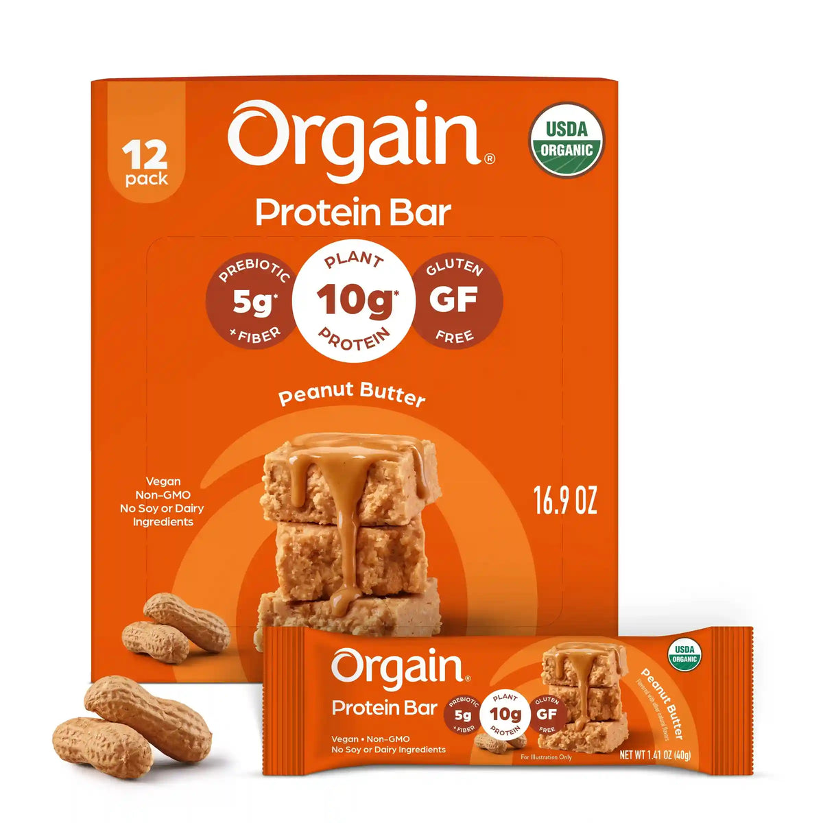 Organic Protein Bar - Peanut Butter